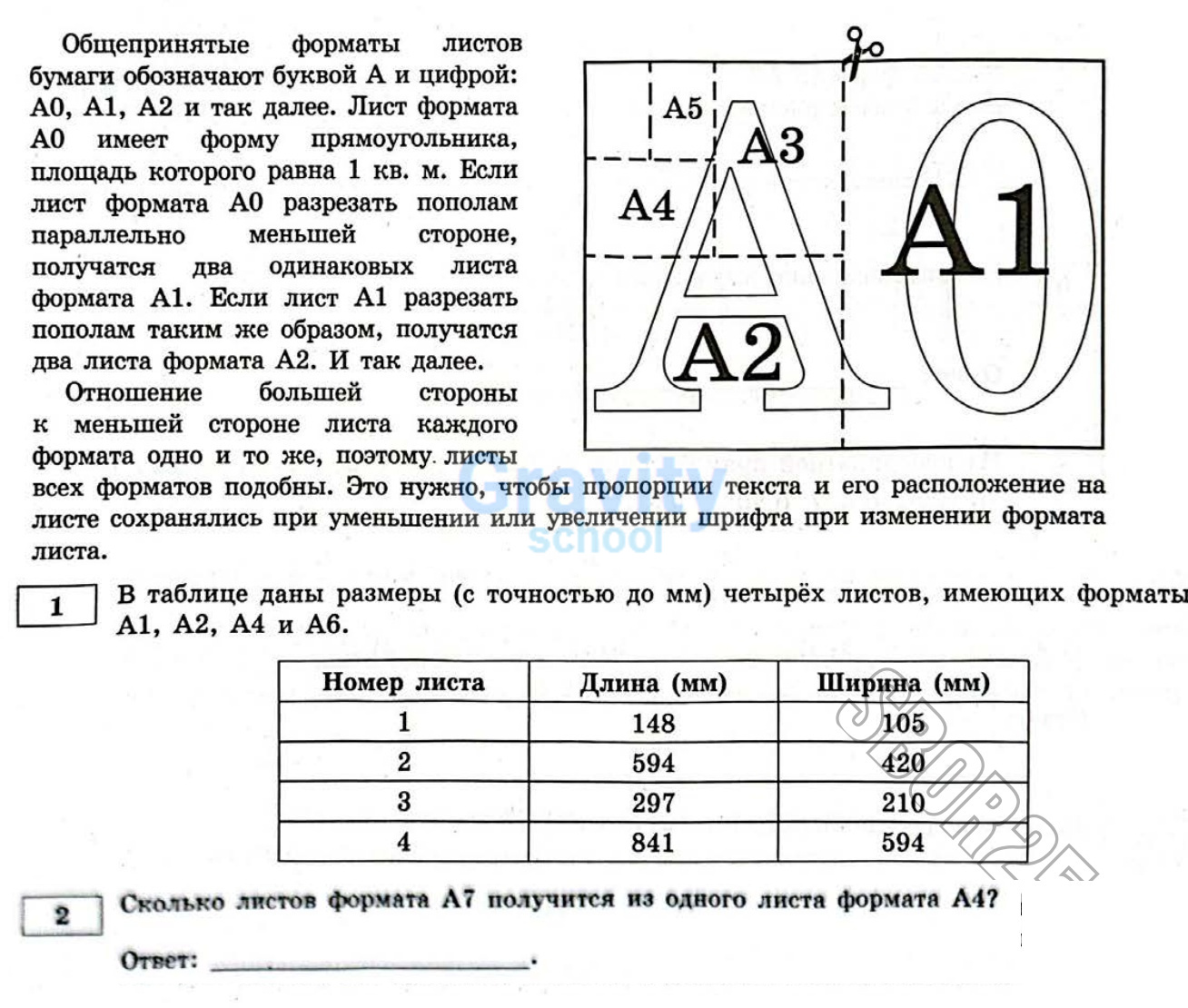 Сколько листов формата а7 (6)