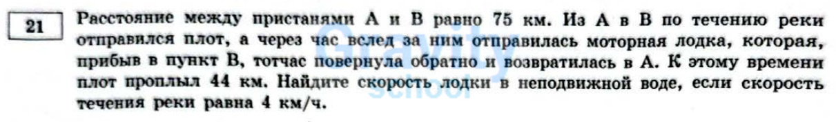 Найдите скорость лодки (18)