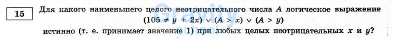 Для какого наименьшего целого (3)