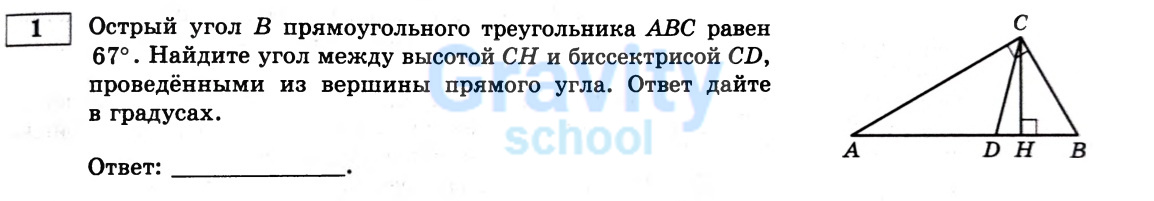 Острый угол B (13)