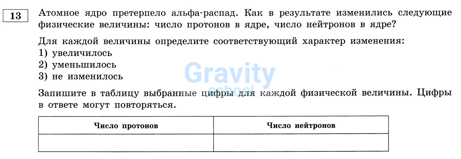 Для каждой величины определите соответствующий характер изменения (14)