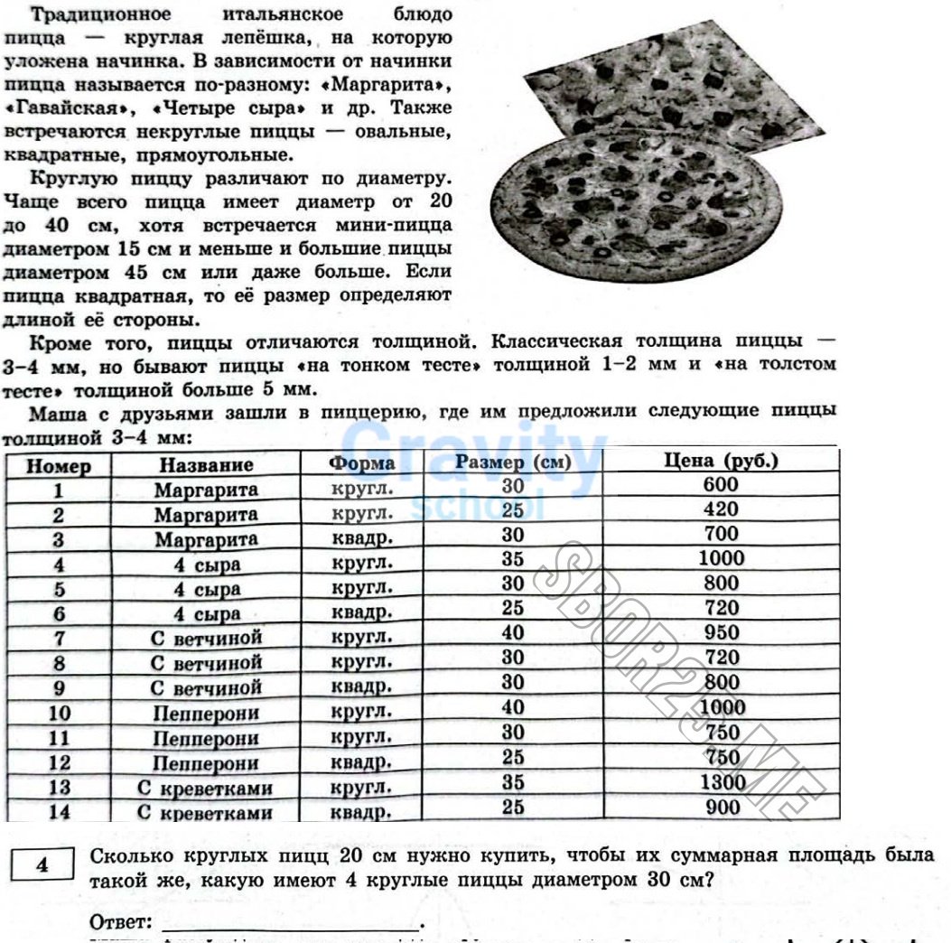 Сколько круглых пицц нужно купить (14)