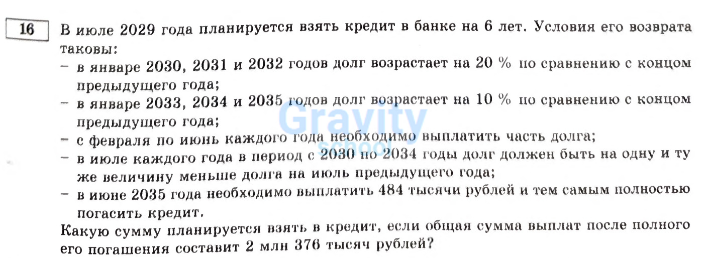 Какую сумму планируется взять в кредит (7)